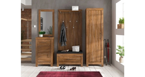 Regál VALDIVIA, dub stirling, 5 let záruka