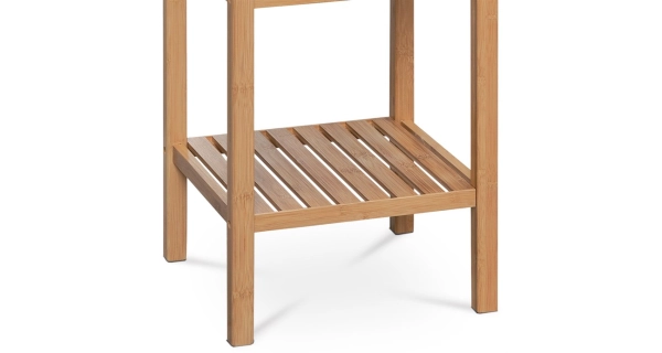 Regál VARADERO 4P, lakovaný bambus