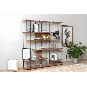 Regál VELSOR, vlašský ořech