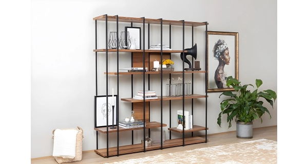 Regál VELSOR, vlašský ořech