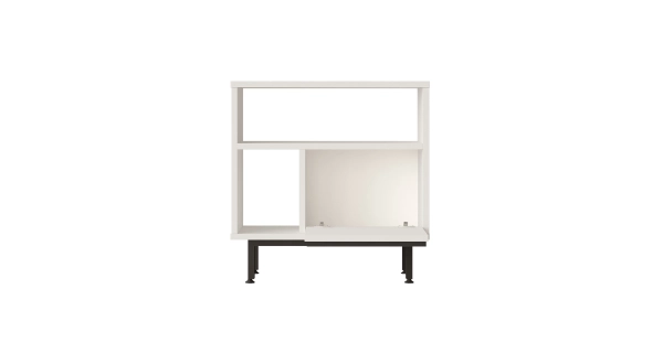 Regál VELVON typ 1, bílá