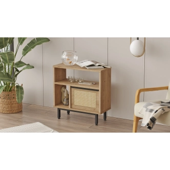 Regál VELVON typ 1, vlašský ořech/dub