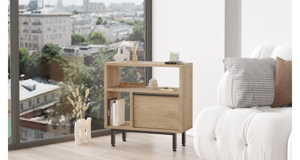 Regál VELVON typ 1, vlašský ořech