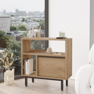 Regál VELVON typ 1, vlašský ořech