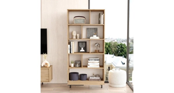 Regál VELVON typ 2, vlašský ořech