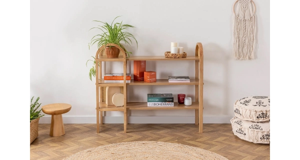 Regál ZALNOR typ 1, přírodní