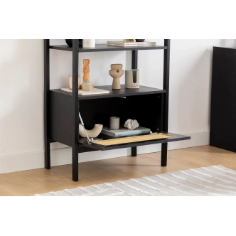 Regál ZALNOR typ 3, černá