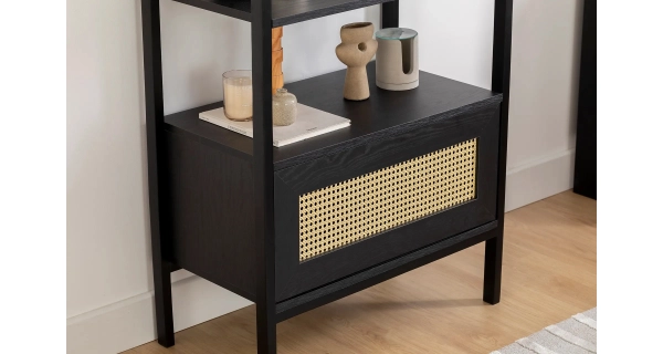 Regál ZALNOR typ 3, černá