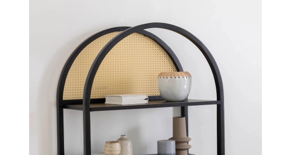 Regál ZALNOR typ 3, černá