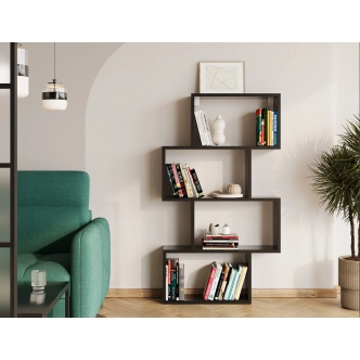 Regál ZALSAR 80, černá