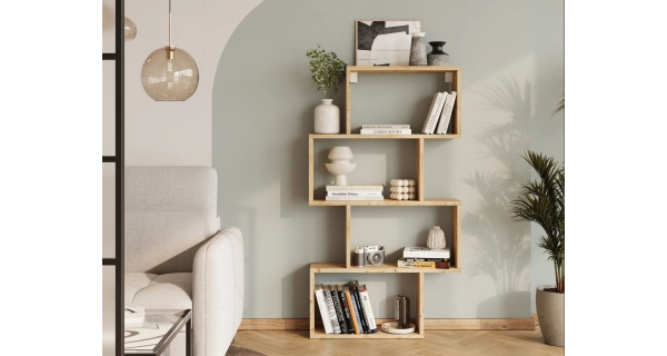 Regál ZALSAR 80, dub artisan