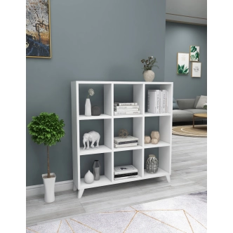 Regál ZELBEL, bílá