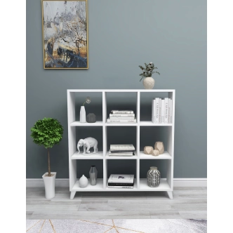 Regál ZELBEL, bílá