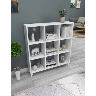 Regál ZELBEL, bílá