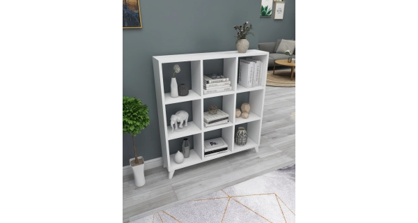 Regál ZELBEL, bílá