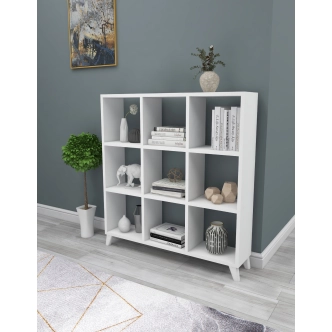 Regál ZELBEL, bílá