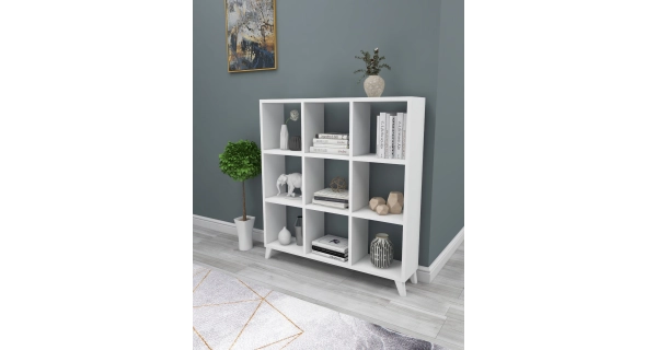 Regál ZELBEL, bílá