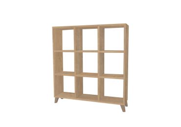 Regál ZELBEL, dub safírový