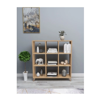 Regál ZELBEL, dub safírový