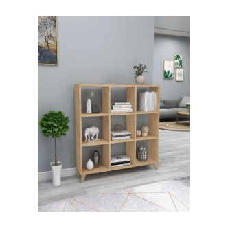 Regál ZELBEL, dub safírový