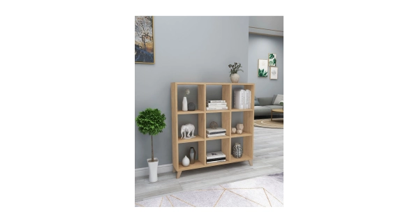 Regál ZELBEL, dub safírový