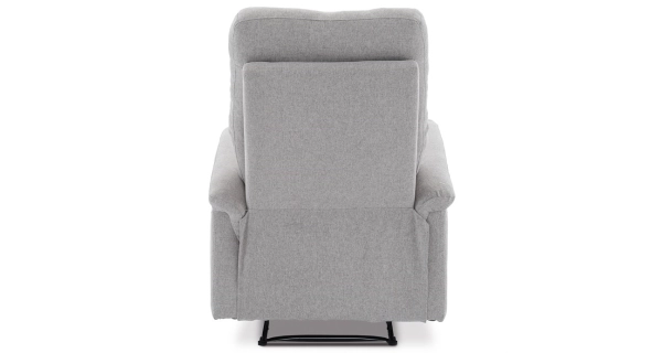 Relaxační křeslo CANYORNAL, světle šedá látka
