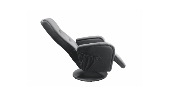 Relaxační křeslo METE, černá