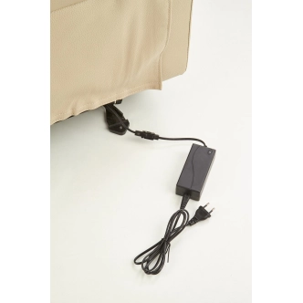 Relaxační křeslo NALUT, krémová