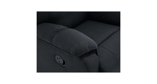 Relaxační křeslo STIGMA, šedá látka