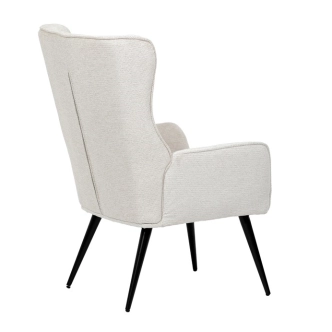 Relaxační křeslo ZELJORLEM, béžová voděodolná látka