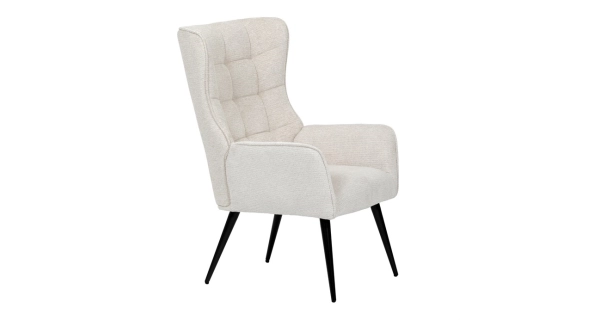 Relaxační křeslo ZELJORLEM, béžová voděodolná látka