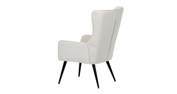 Relaxační křeslo ZELJORLEM, béžová voděodolná látka