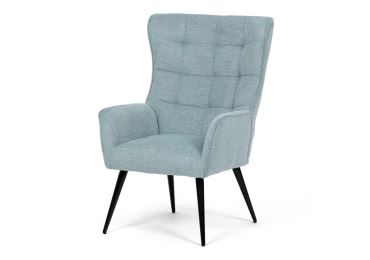 Relaxační křeslo ZELJORLEM, zelená voděodolná látka