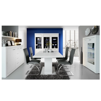 REMPART komoda 2D1S, bílá, 5 let záruka