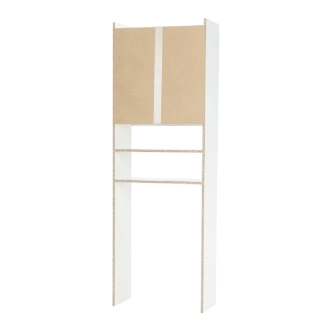 RILEY skříňka nad pračku, bílá