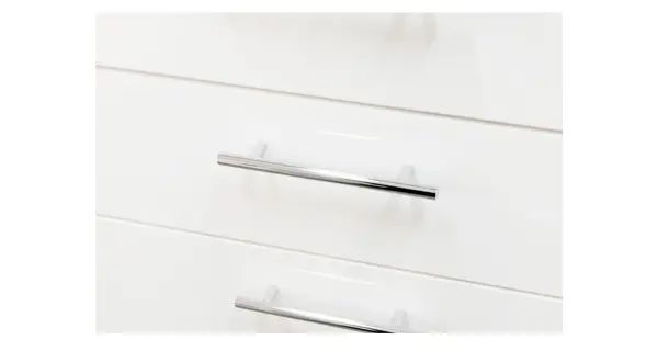 Rohová kuchyně COLBY 190x230, bílý lesk