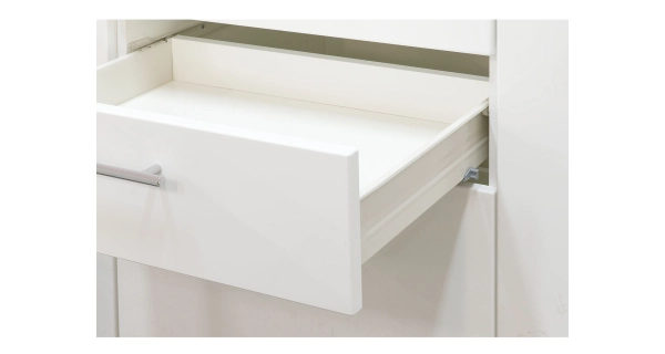 Rohová kuchyně COLBY 215x250 cm, bílý lesk