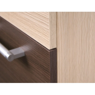 Rohová kuchyně RUTHIN 250x170, buk/bílý lesk