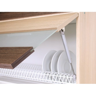 Rohová kuchyně RUTHIN 285x210, rijeka světlá