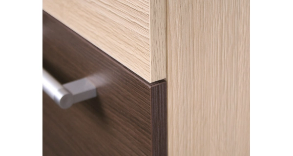 Rohová kuchyně RUTHIN 285x210, rijeka tmavá