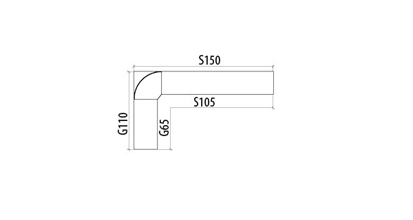 Rohová lavice CERRO, masiv borovice, moření: …