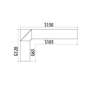 Rohová lavice LAZIO, masiv borovice, moření: …