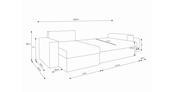 Rohová sedačka AGUDONG s taburety, černá/bílá