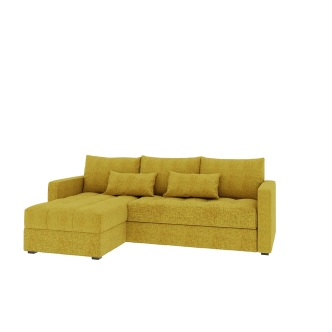Rohová sedačka ALISTAIR L, hořčicová M41