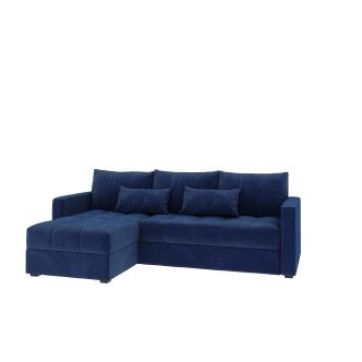 Rohová sedačka ALISTAIR L, modrá MI12