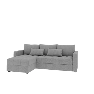 Rohová sedačka ALISTAIR L, světle šedá M90