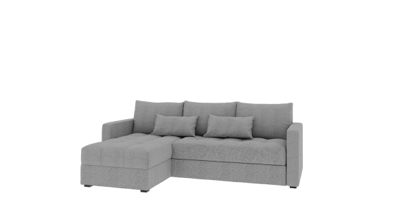 Rohová sedačka ALISTAIR L, světle šedá M90