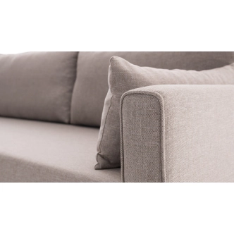 Rohová sedačka AMARA 1, levá, krémová