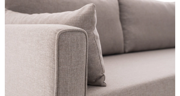 Rohová sedačka AMARA 1, pravá, krémová