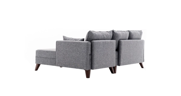 Rohová sedačka AMARA 2, pravá, šedá